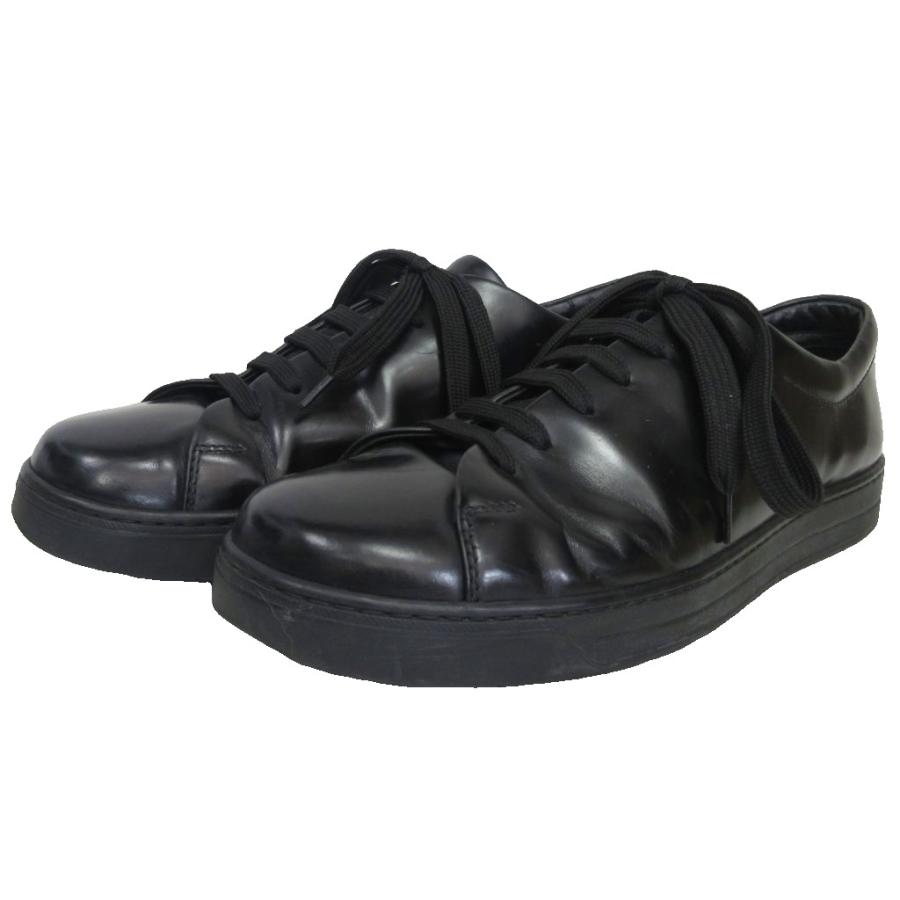 PRADA（プラダ） PRADA Leather Sneaker DNC112 オールレザー