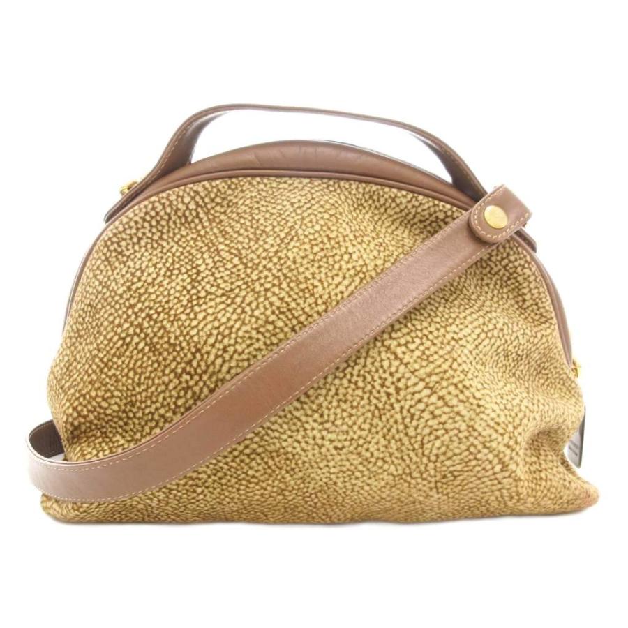 ボルボネーゼ BORBONESE ハンドバッグ ショルダーバッグ 2WAY 斜め掛け