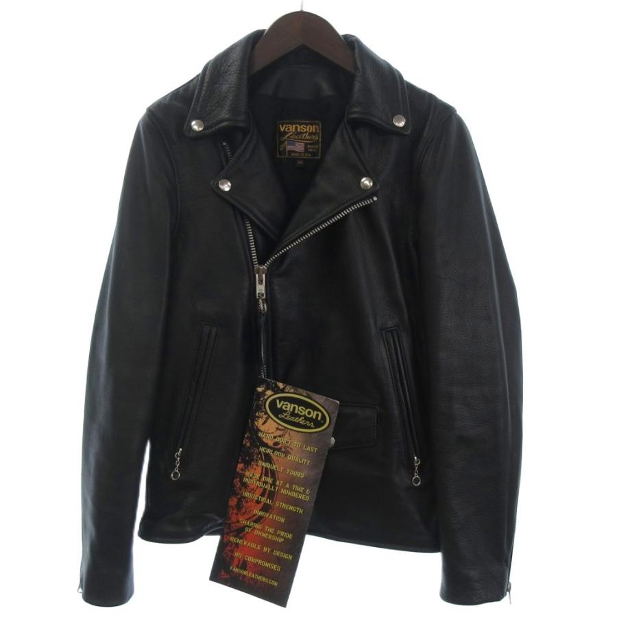 未使用品 バンソン VANSON タグ付き C2R ダブルライダースジャケット