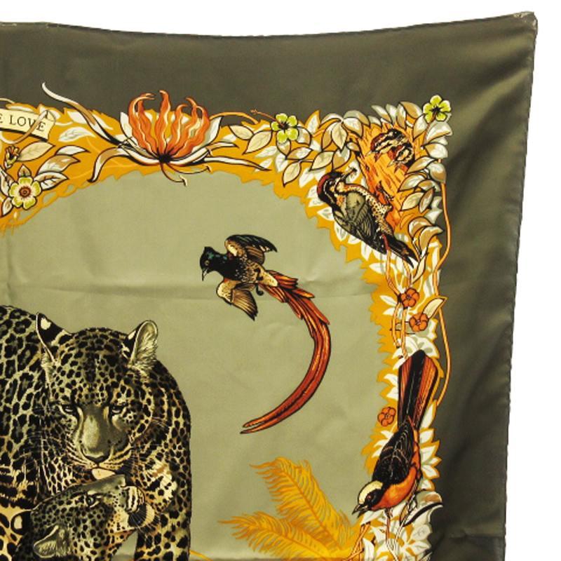 HERMES（エルメス） HERMES Jungle Love ジャングルラブ カレ 90