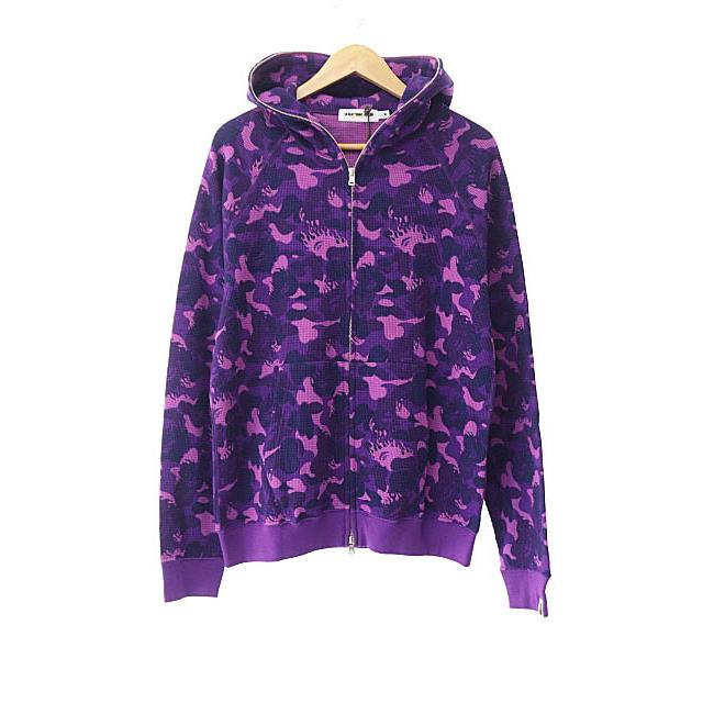 A BATHING APE（アベイシングエイプ） A BATHING APE Fire Camo Zip Up
