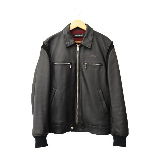 アンダーカバー UNDERCOVER 22AW ラム レザー 羊革 シングル