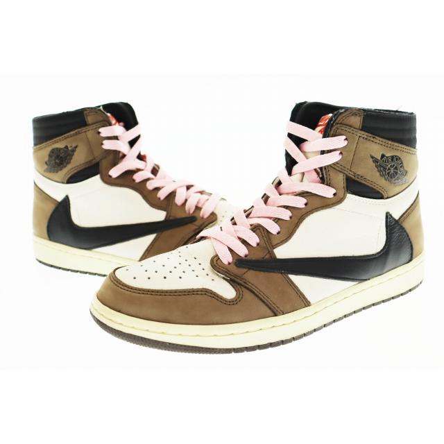 NIKE（ナイキ） ×Travis Scottトラヴィススコット Air Jordan 1 Retro