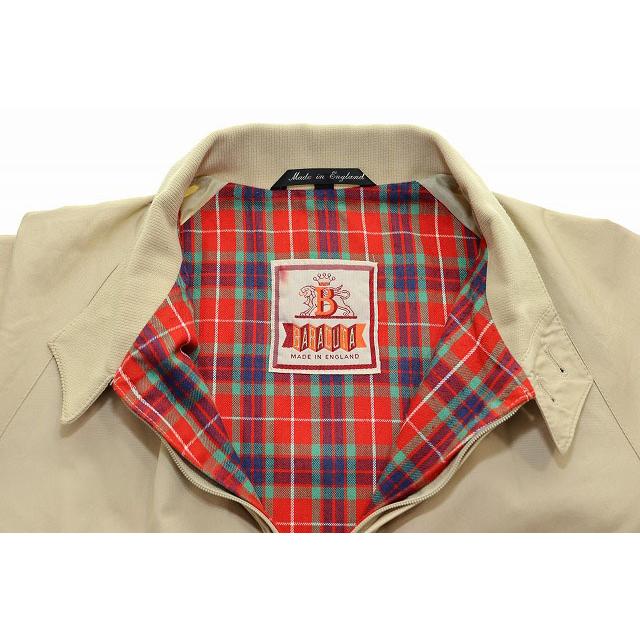 バラクータ BARACUTA G9 裏地チェック コットン スウィングトップ
