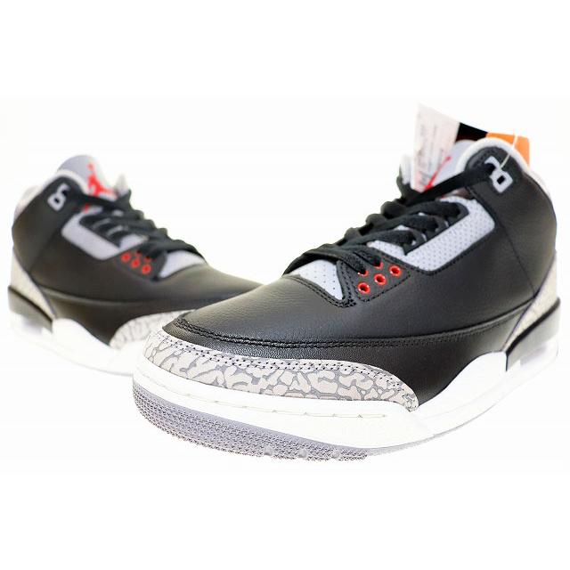 NIKE（ナイキ） NIKE AIR JORDAN 3 RETRO BLACK CEMENT 2024 26.5cm