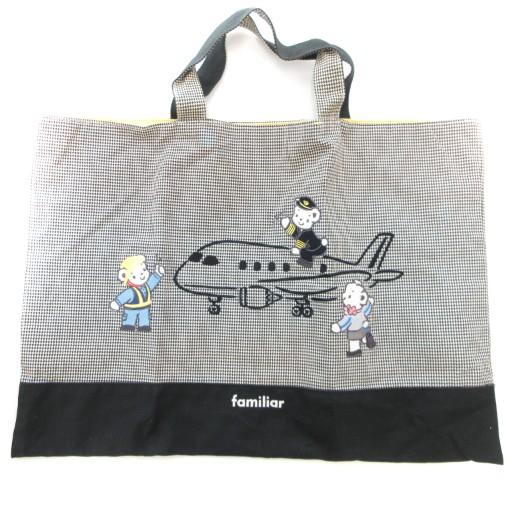ファミリア Familiar ANA コラボ 限定トートバッグ レッスンバッグ