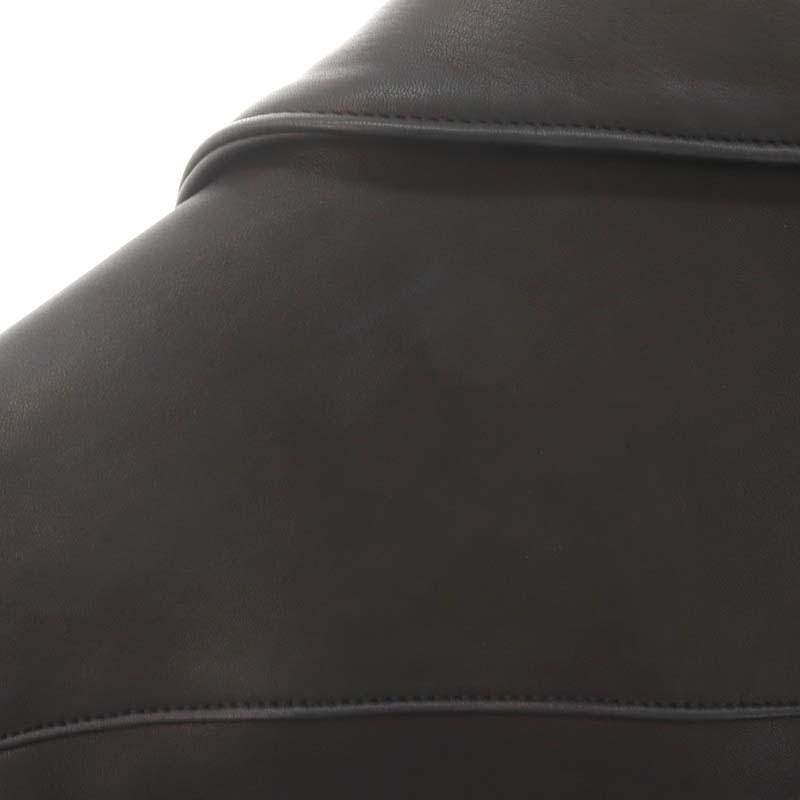 ATTACHMENT（アタッチメント） ラムレザーダブルライダースジャケット
