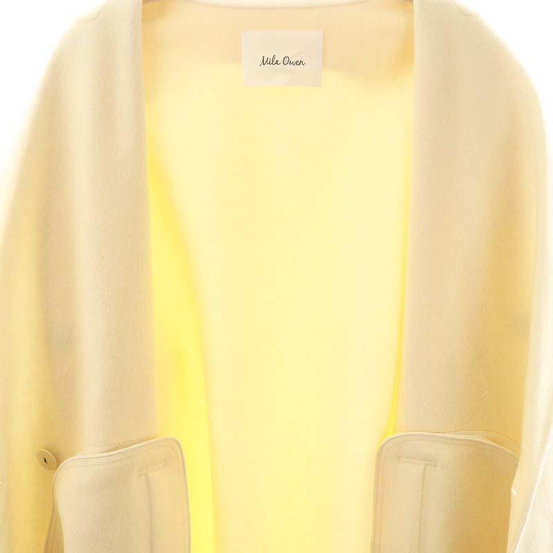 ミラオーウェン Mila Owen 24AW ワイドシルエットダブルブレストコート
