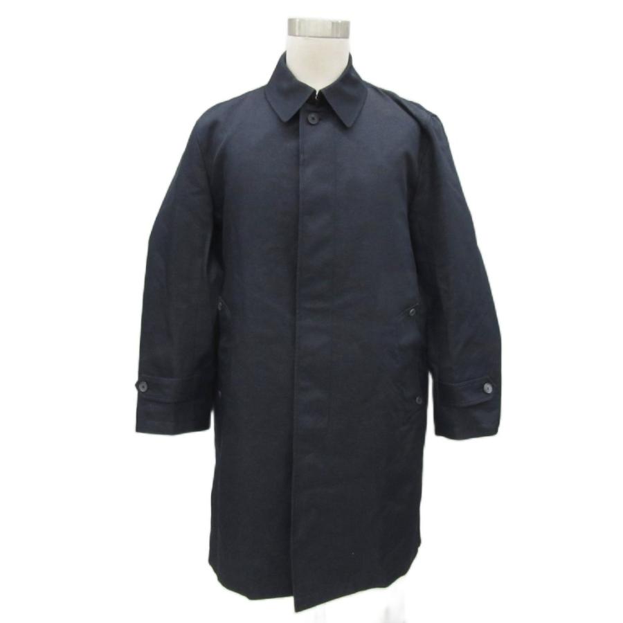 ダーバン DURBAN ステンカラーコート 2L インディゴ デニム調 ライナー