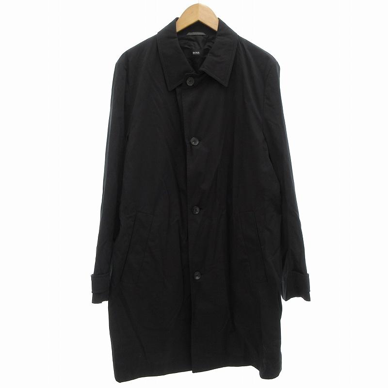 未使用品 ヒューゴボス HUGO BOSS タグ付き ステンカラーコート ロング