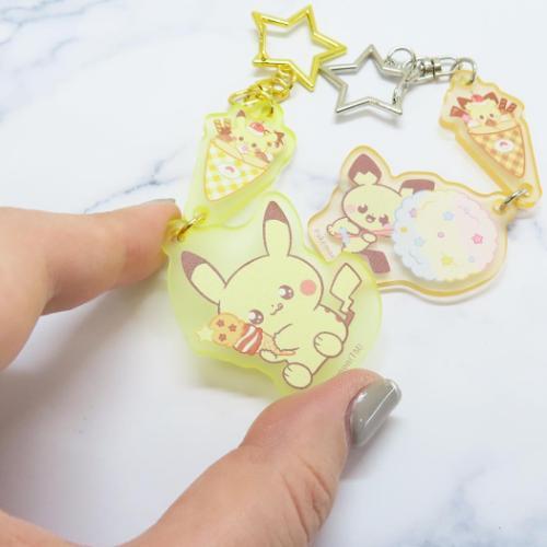 キーリング フロストアクリルキーホルダーセット ポケットモンスター