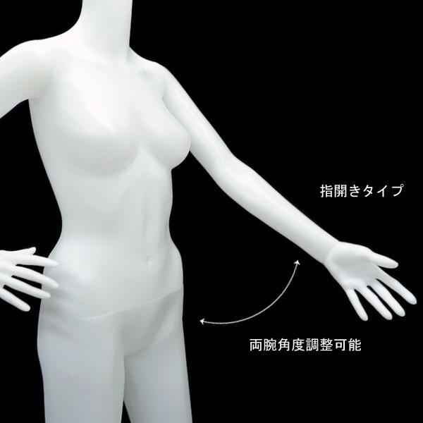 レディース マネキン ヘッドレス 女性 婦人 ナイスボディ 女性用 白