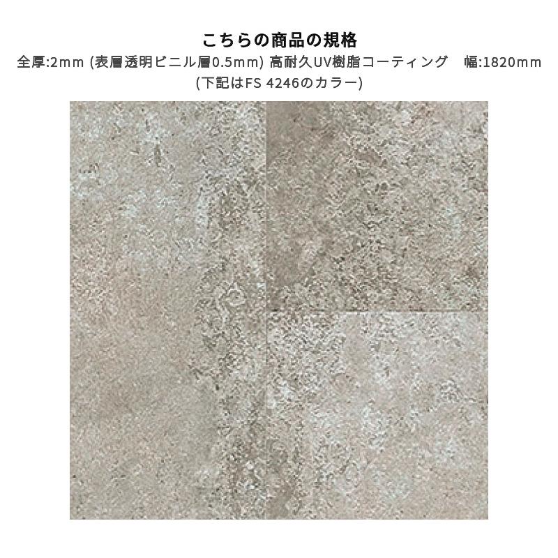 東リ（TOLI） FS4246 長尺シート 土足対応 マチュアNW 2mm厚 182cm