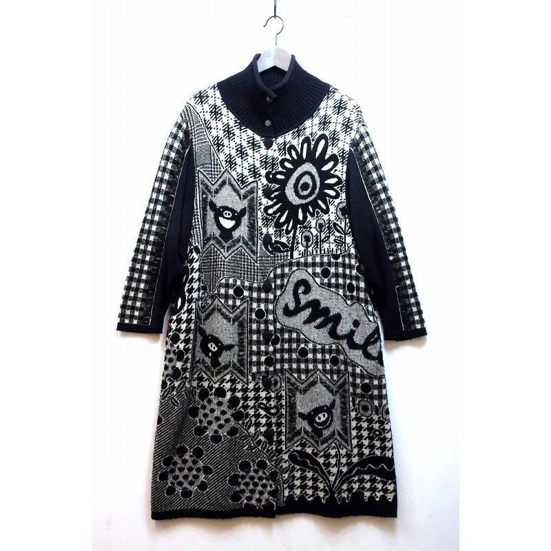 OLLEBOREBLA アルベロベロ ぶたさん ロング丈 ニットカーディガン