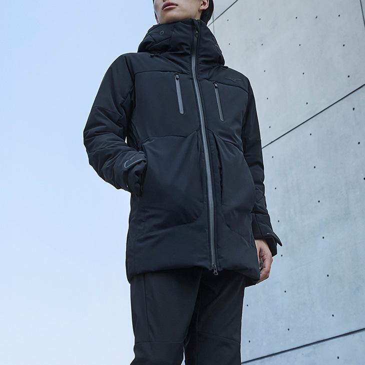 ミズノ 中綿コート メンズ mizuno テックフィル ブレスサーモ