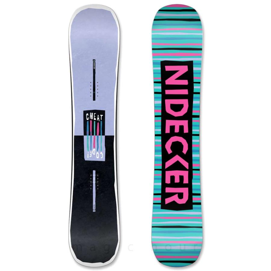 NIDECKER（ナイデッカー） スノーボード 板 レディース 単品 CHEAT