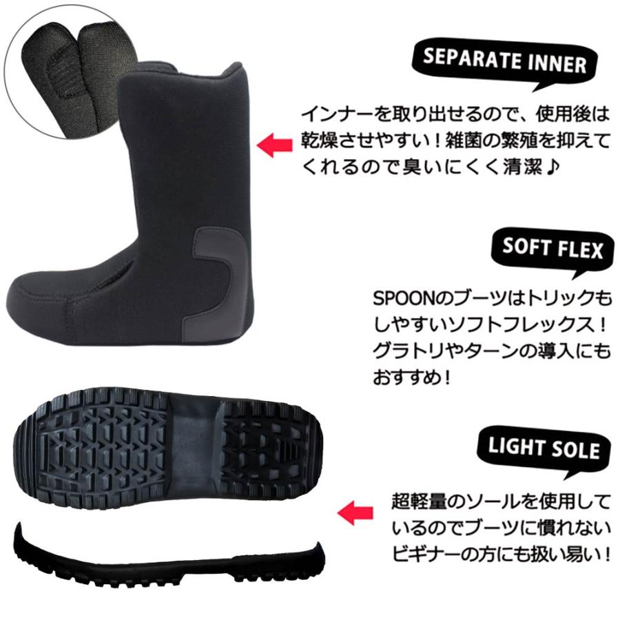SPOON（スプーン） スノーボード ブーツ メンズ レディース DINAH
