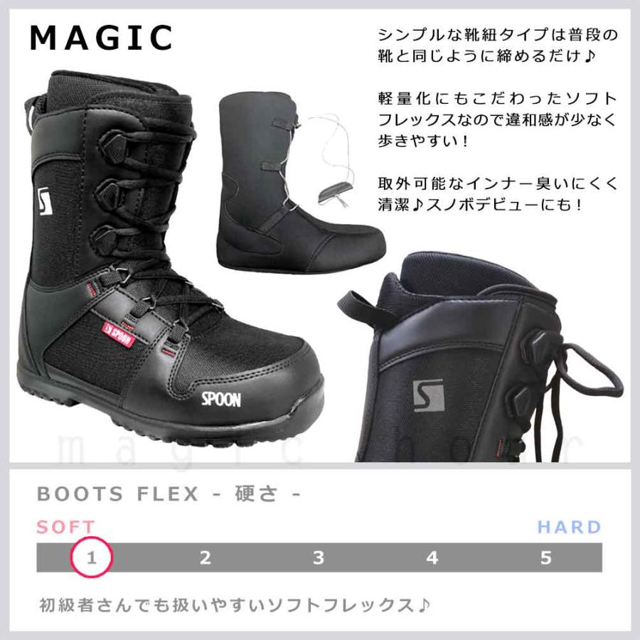 SPOON（スプーン） スノーボード 板 レディース セット 7点 2025