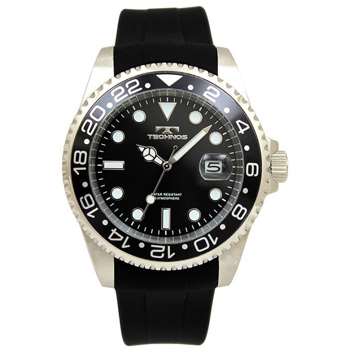 TECHNOS（テクノス） 腕時計 メンズ 100周年記念モデル T6C28SB 10気圧