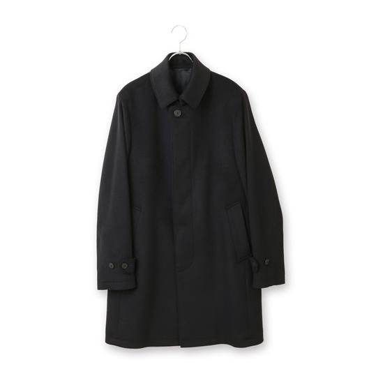 AOYAMA 【洋服の青山】秋冬 ブラック系 カシミヤステンカラーコート
