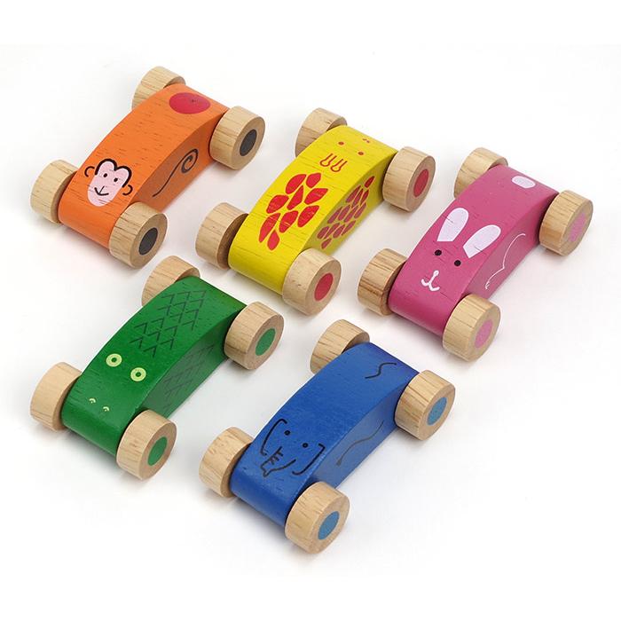 エド・インター（Ed・Inter） 木のおもちゃ スロープ 車 1歳 木製 玉