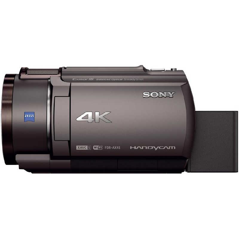 ソニー SONY デジタル4Kビデオカメラ 64GBメモリー内蔵 FDR-AX45A