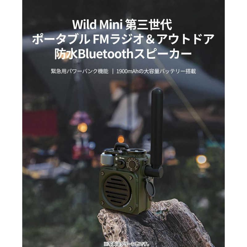 MUZEN Wild Mini 第3世代 Bluetooth スピーカー ブラック MW-PVXI3B