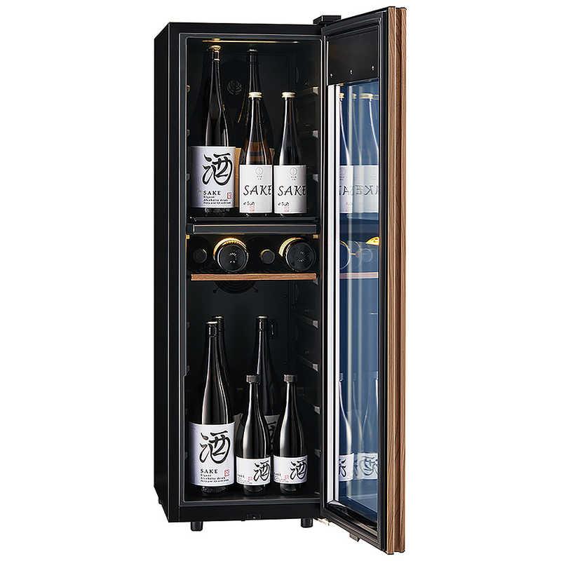 さくら製作所 氷温M5 2温度 日本酒＆ワインセラー 38本 ブラック