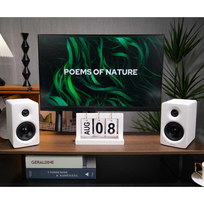 EDIFIER コンパクトデスクトップ2.0スピーカー M60 ホワイト ED-M60-WH