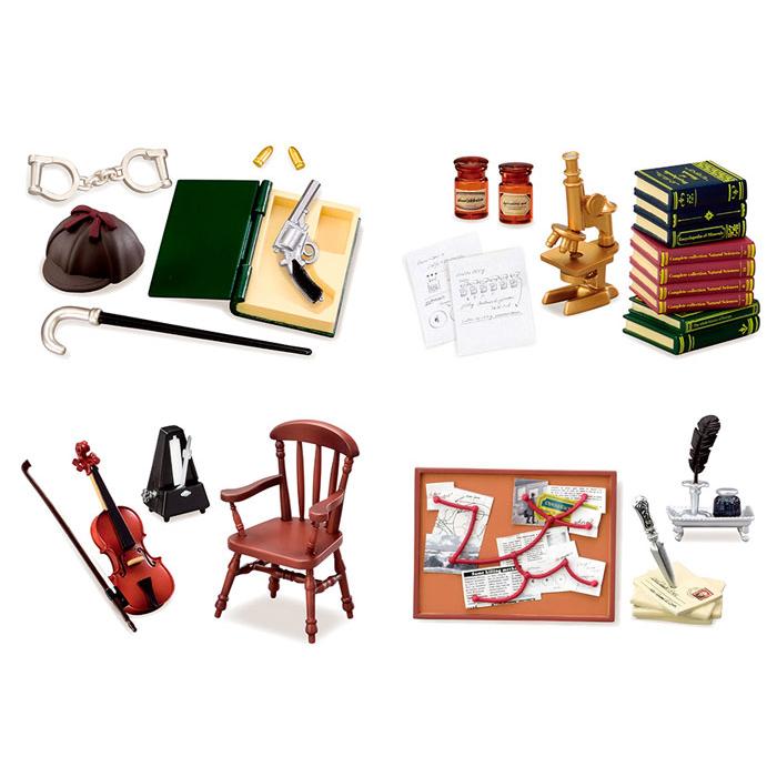 送料無料 リーメント ぷちサンプルシリーズ 名探偵の部屋 BOX全8種