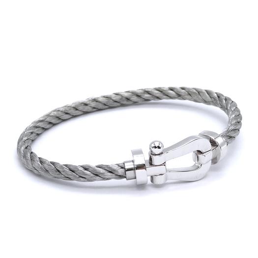 フレッド フォース10 ブレスレット LM K18 ホワイトゴールド WG 16cm