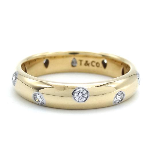 TIFFANY&Co.（ティファニー） ドッツ ダイヤ リング K18 イエロー