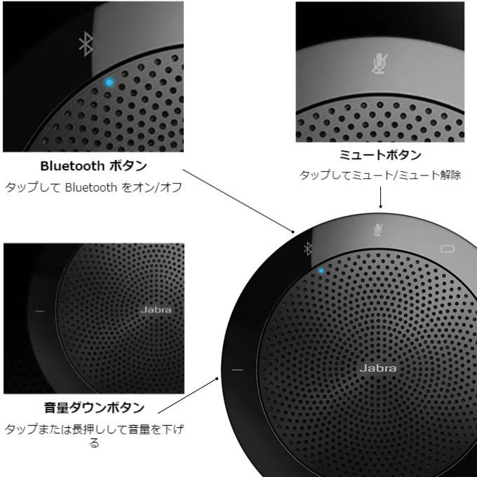 Jabra スピーカー Speak 510 7510-109 bluetooth スピーカーフォン