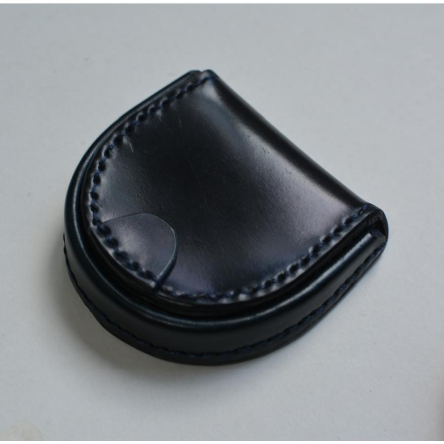 シェルコードバン 馬蹄形 小銭入れ コインケース ボックス/ホーウィン