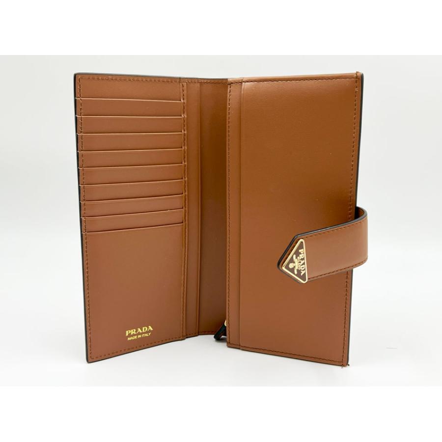 PRADA（プラダ） 長財布 シティカーフタブ 財布 2つ折り 長財布 レザー