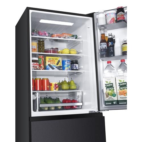 REFAGE YRZ-F37N(H) ヤマダオリジナル冷蔵庫 370L グレー