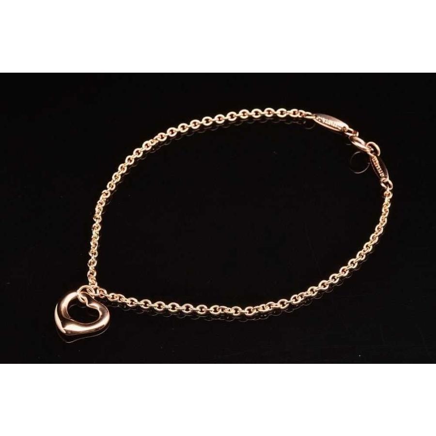 TIFFANY&Co.（ティファニー） オープン ハート ブレスレット K18RG