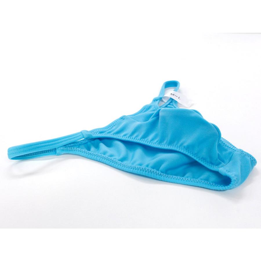 メンズ ビキニブリーフ バインダー フルシーム 水着光沢生地 男性下着