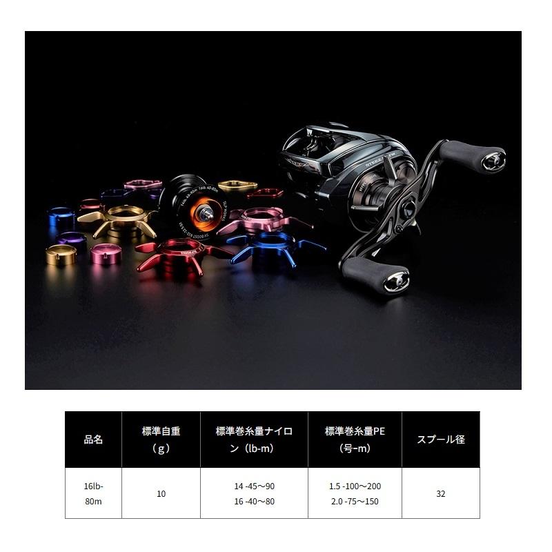 DAIWA（ダイワ） SV BOOST φ32・225 16-80m スプール G1 ブラック / 24