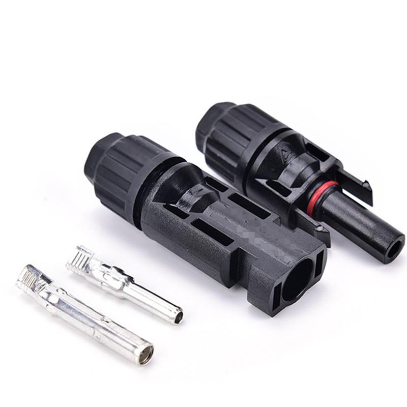 送料無料 新型 ソーラーパネル 接続ケーブル用 MC4 型 コネクター 20組