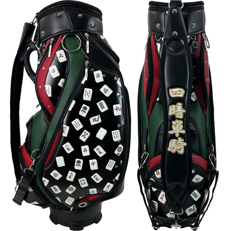 Lynx（リンクス） ゴルフ 麻雀 キャディバッグ カートバッグ 【総柄