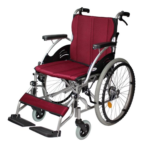 ケアテックジャパン 車椅子 軽量 コンパクト ハピネスワイド CA-15SU
