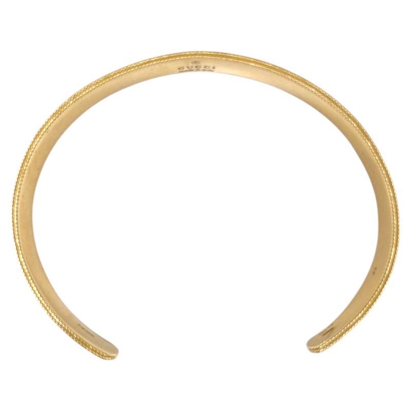 GUCCI（グッチ） 【GUCCI】グッチ アイコン ブレスレット バングル K18