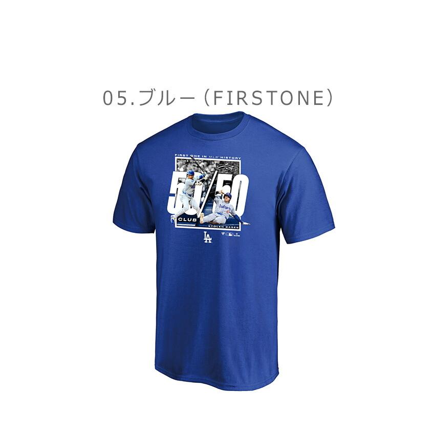 ファナティクス 半袖Tシャツ メンズ レディース 大谷翔平 50-50達成