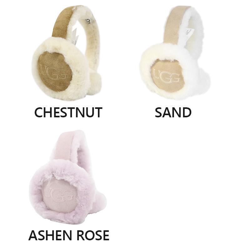 UGG（アグ） 並行輸入品 W SHEEPSKIN EMBROIDERY EARMUFF ウィメンズ