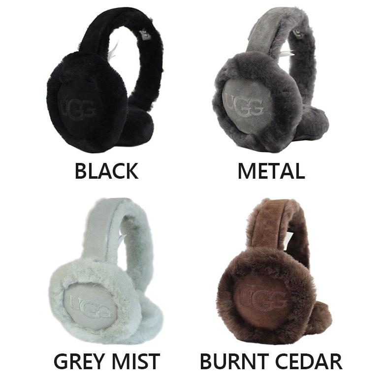 UGG（アグ） 並行輸入品 W SHEEPSKIN EMBROIDERY EARMUFF ウィメンズ