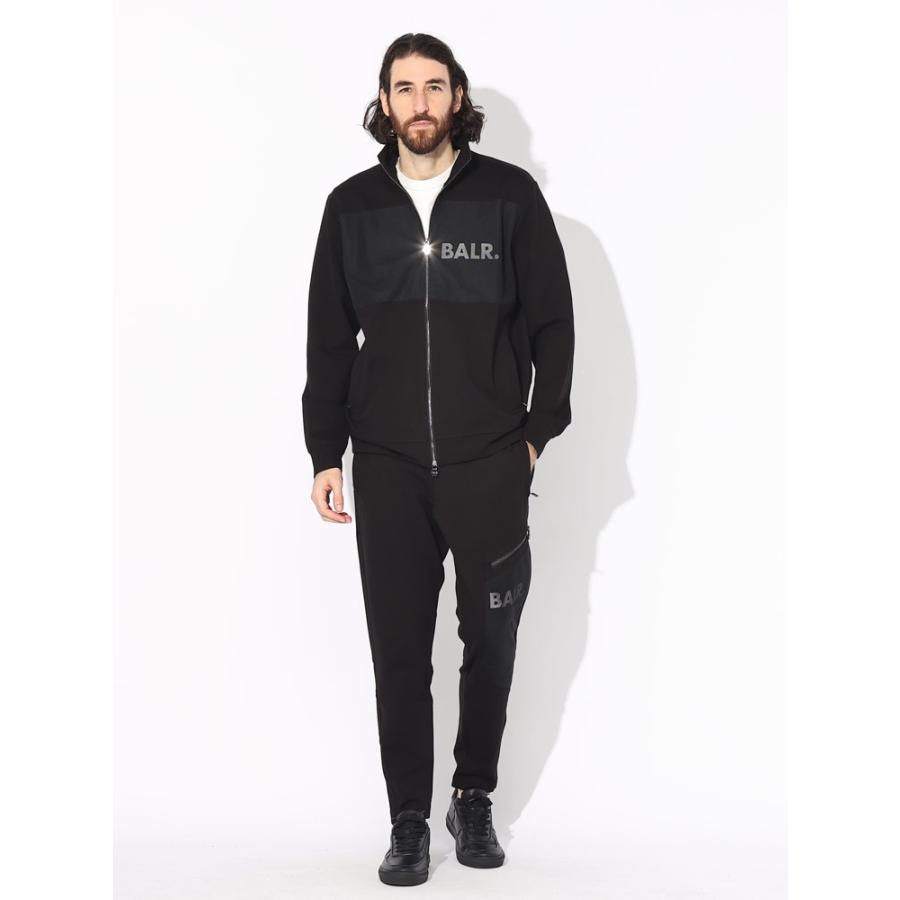 BALR.（ボーラー） パンツ メンズ スウェットパンツ ロゴ 裾ジップ