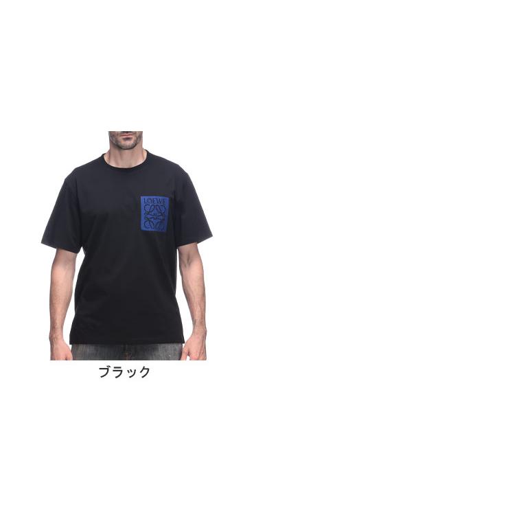 LOEWE（ロエベ） Tシャツ トップス アナグラム 刺繍 クルーネック 半袖