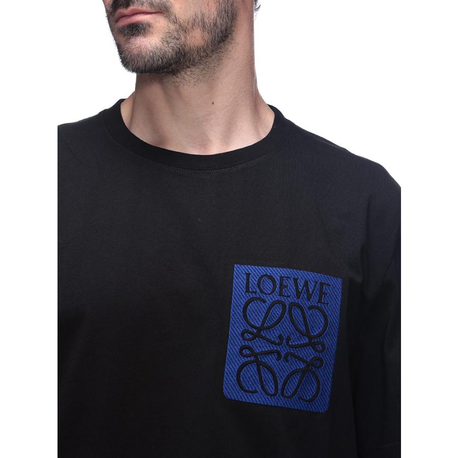 LOEWE（ロエベ） Tシャツ トップス アナグラム 刺繍 クルーネック 半袖