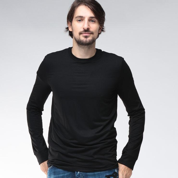 DSQUARED2（ディースクエアード） メンズ ロンT トップス クルーネック